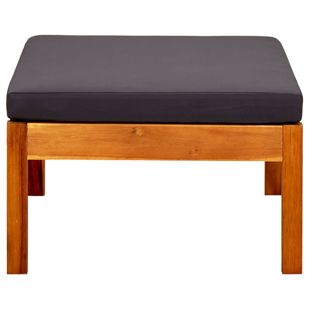 vidaXL Υποπόδια Κήπου 2 τεμ. από Μασίφ Ξύλο Ακακίας