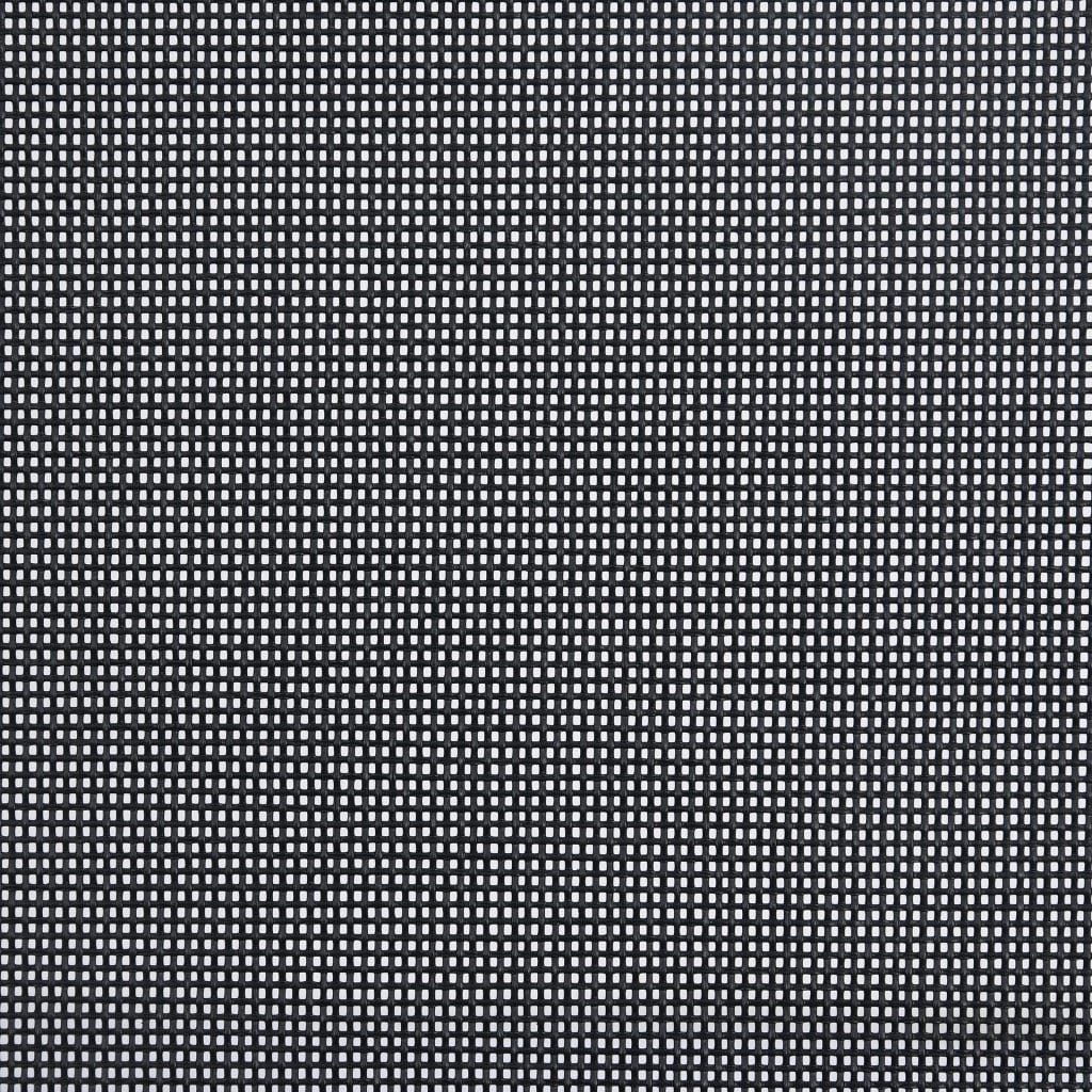 vidaXL Καρέκλες Κήπου Πτυσσόμενες 6 τεμ. Μαύρες από Textilene