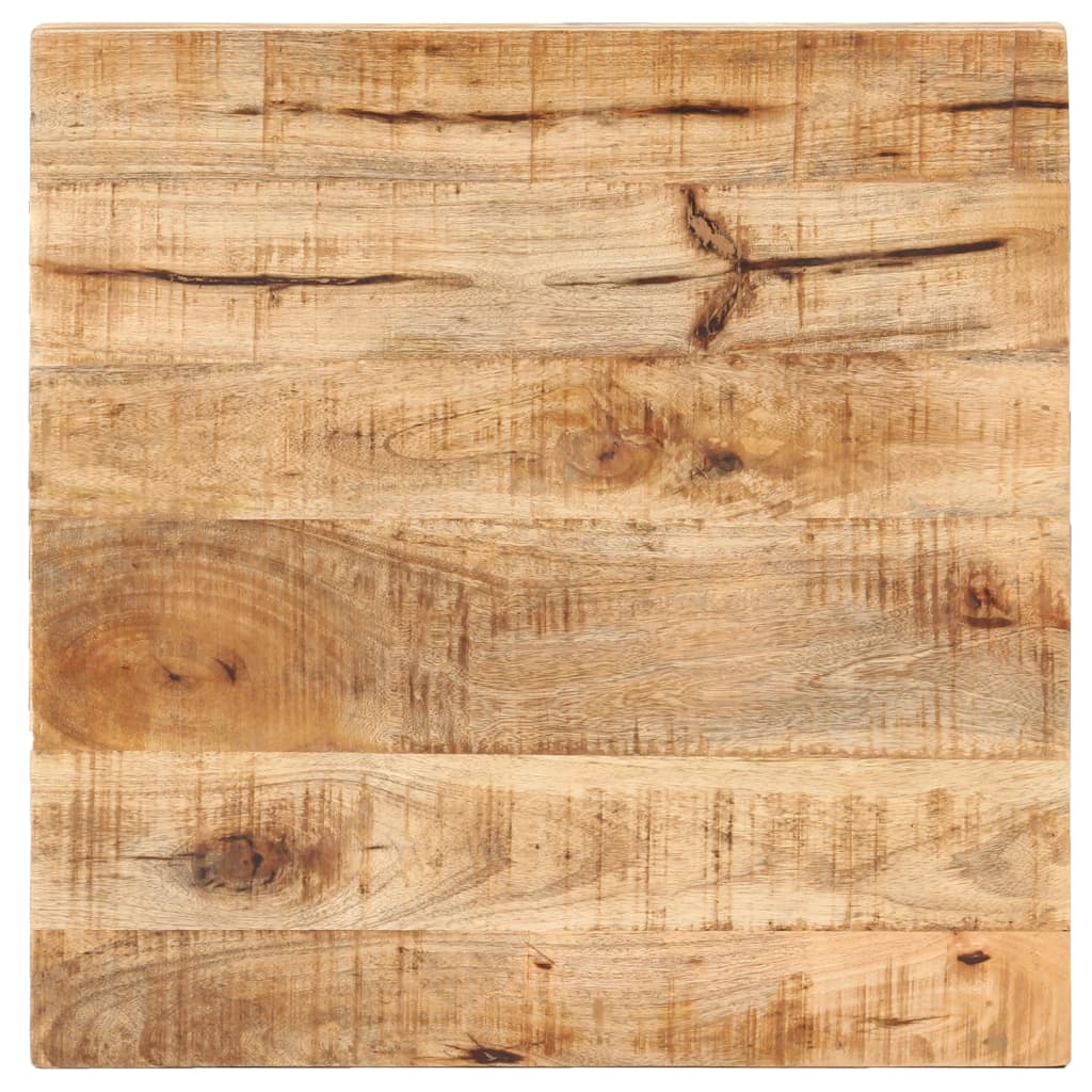 vidaXL Τραπέζι Bistro Τετράγωνο 50x50x75 εκ. Ακατέργαστο Ξύλο Μάνγκο