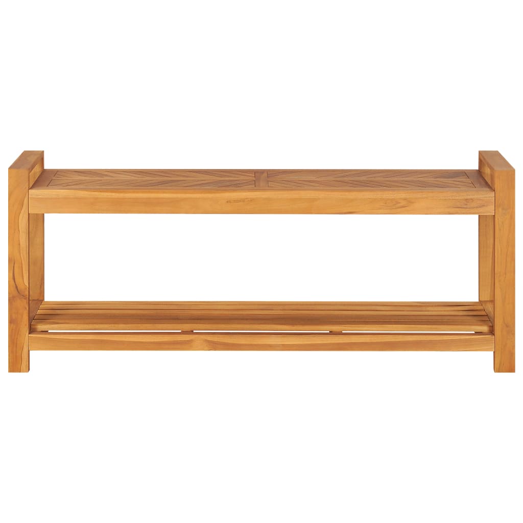 vidaXL Παγκάκι 120 εκ. από Μασίφ Ξύλο Teak