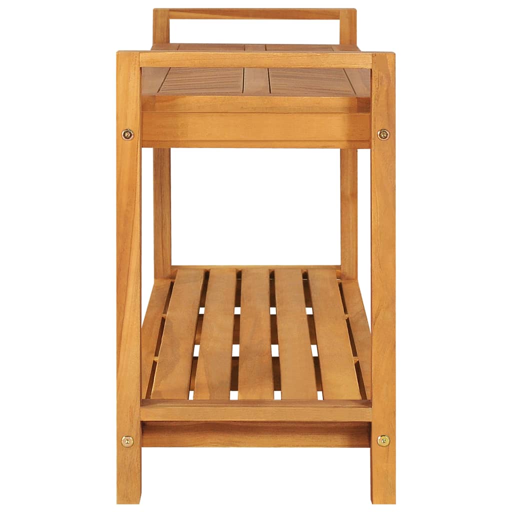 vidaXL Παγκάκι 120 εκ. από Μασίφ Ξύλο Teak