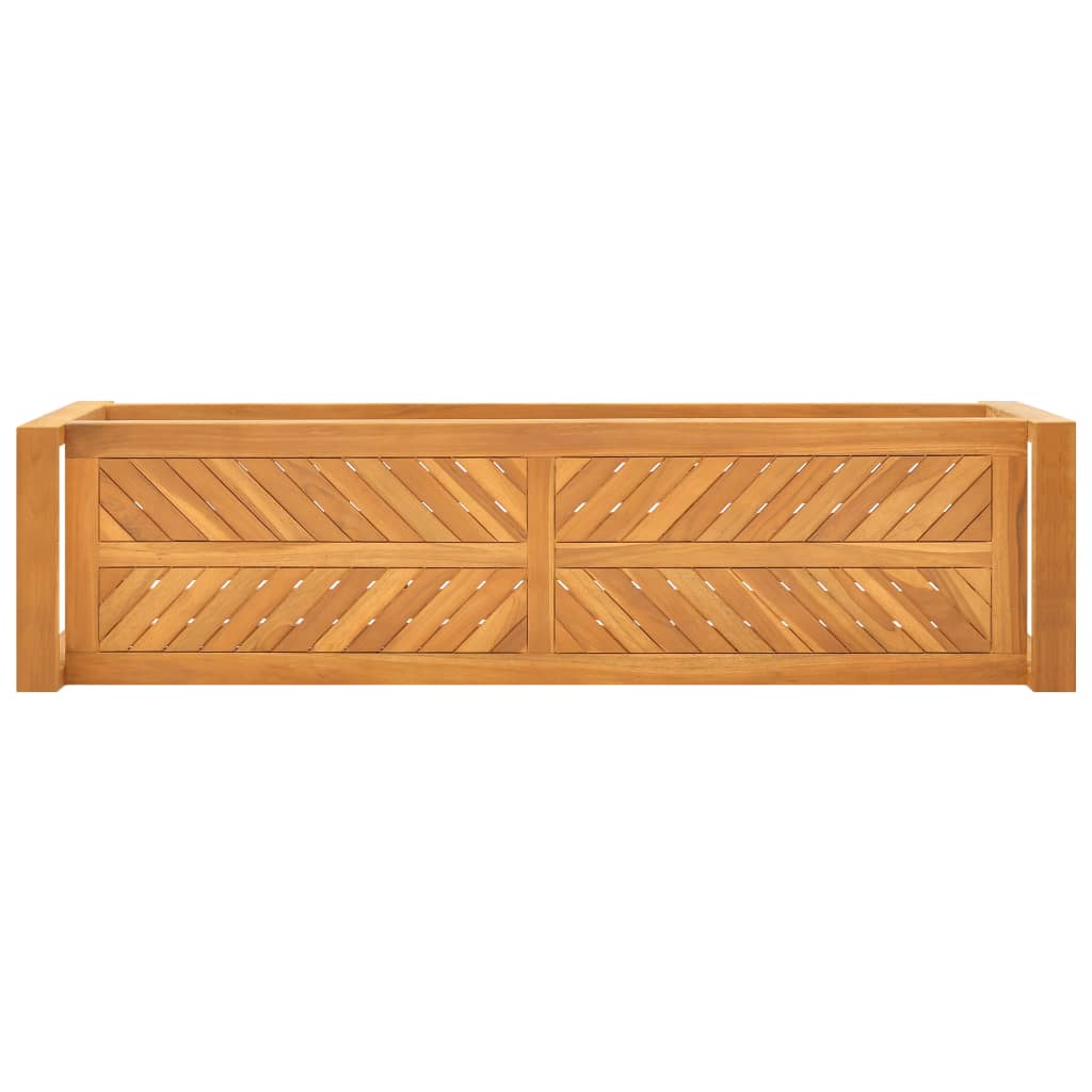 vidaXL Παγκάκι 120 εκ. από Μασίφ Ξύλο Teak