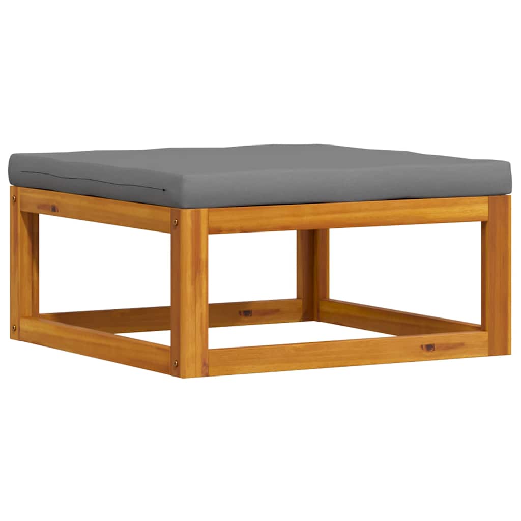 vidaXL Σαλόνι Κήπου 3 Τεμαχίων από Μασίφ Ξύλο Ακακίας με Μαξιλάρια