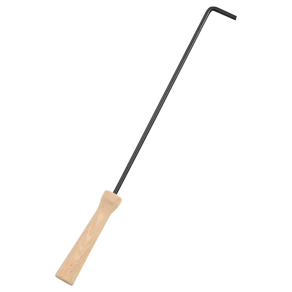 vidaXL Τζάκι Εξωτ. Χώρου/Ψησταριά 56 x 56 x 49 εκ. Ατσάλι & Σκαλιστήρι