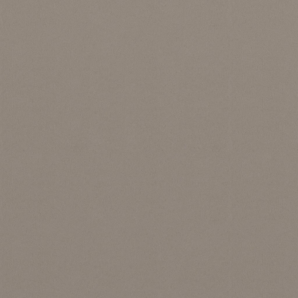 vidaXL Διαχωριστικό Βεράντας Taupe 75 x 400 εκ. Ύφασμα Oxford