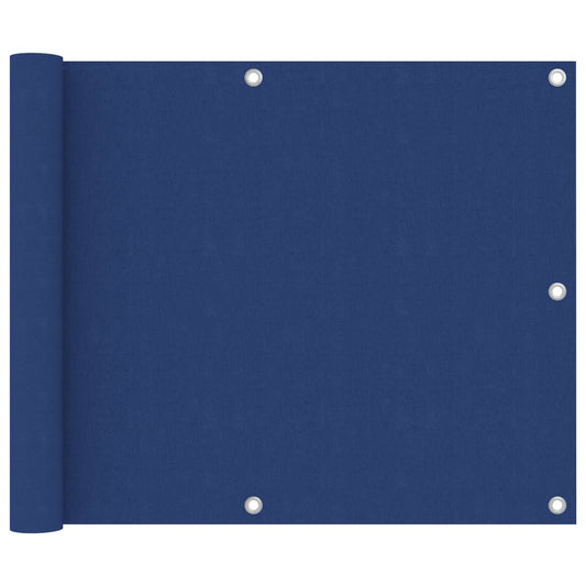 vidaXL Διαχωριστικό Βεράντας Μπλε 75 x 600 εκ. Ύφασμα Oxford