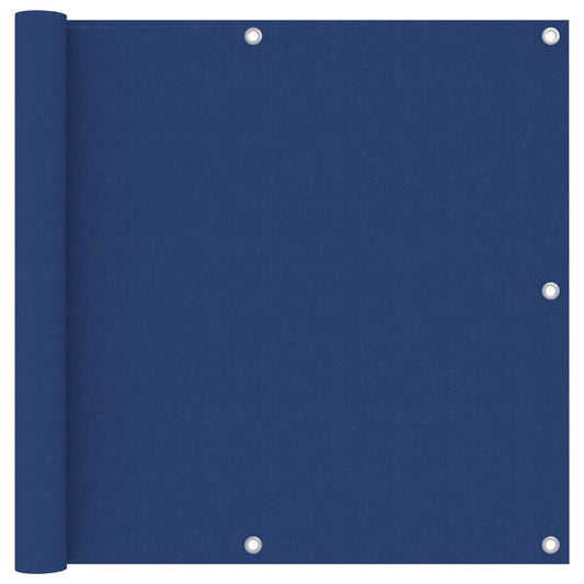 vidaXL Διαχωριστικό Βεράντας Μπλε 90 x 600 εκ. Ύφασμα Oxford