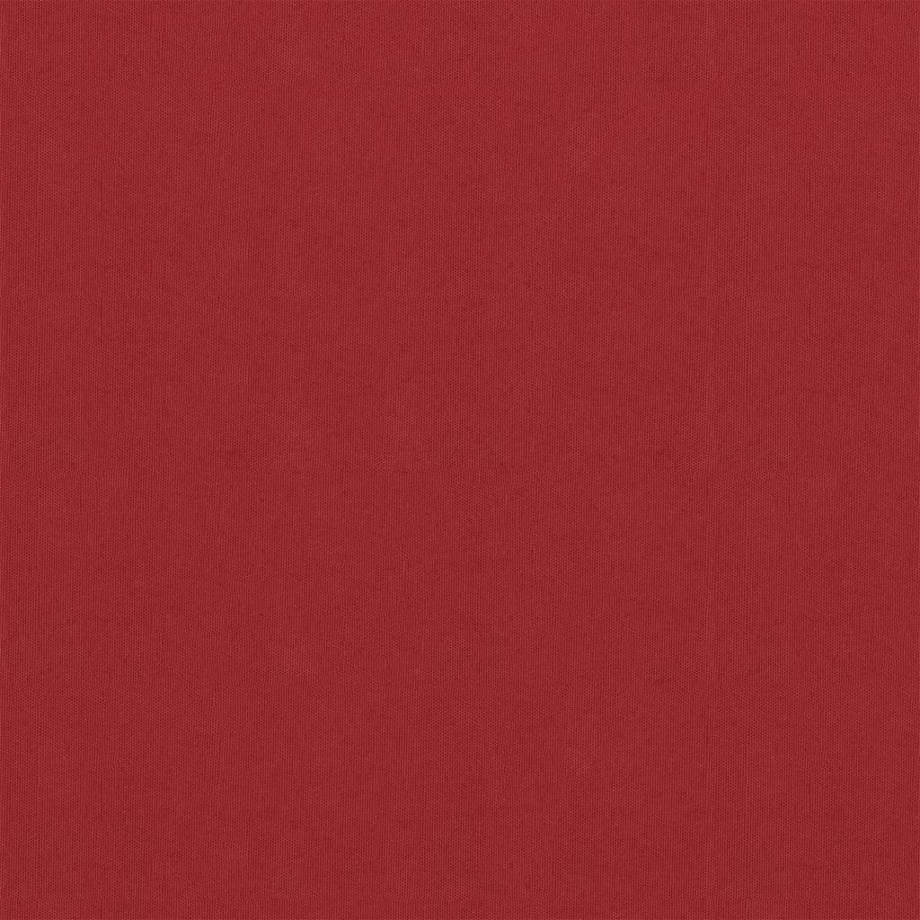 vidaXL Διαχωριστικό Βεράντας Κόκκινο 90 x 400 εκ. Ύφασμα Oxford