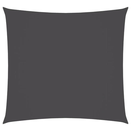 vidaXL Πανί Σκίασης Τετράγωνο Ανθρακί 3 x 3 μ. από Ύφασμα Oxford