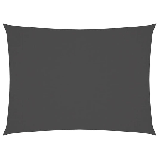 vidaXL Πανί Σκίασης Ορθογώνιο Ανθρακί 2 x 3,5 μ. από Ύφασμα Oxford