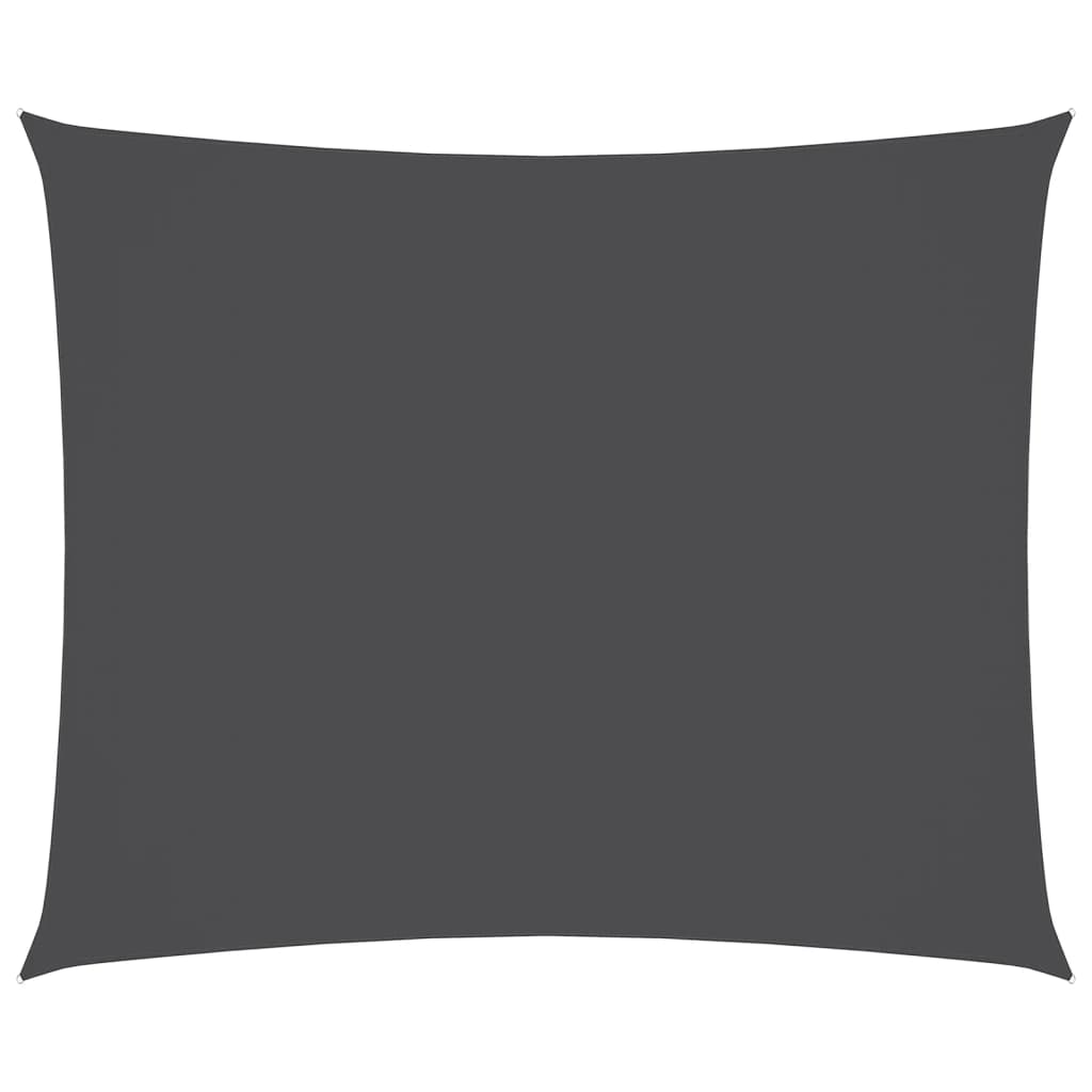 vidaXL Πανί Σκίασης Ορθογώνιο Ανθρακί 2,5 x 3,5 μ. από Ύφασμα Oxford