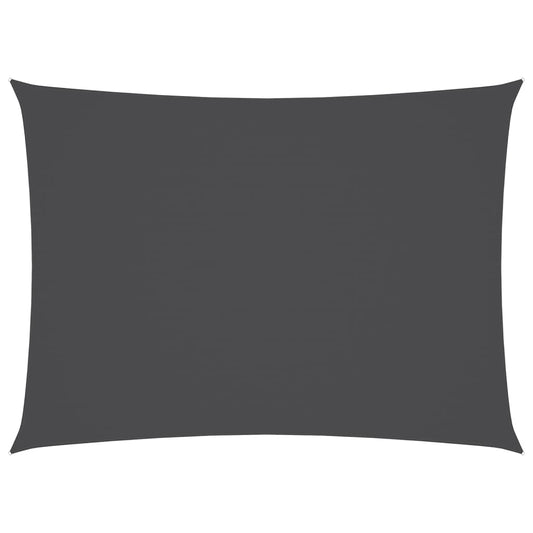 vidaXL Πανί Σκίασης Ορθογώνιο Ανθρακί 3 x 4,5 μ. από Ύφασμα Oxford