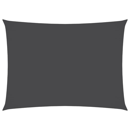 vidaXL Πανί Σκίασης Ορθογώνιο Ανθρακί 3 x 5 μ. από Ύφασμα Oxford