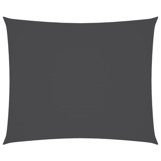 vidaXL Πανί Σκίασης Ορθογώνιο Ανθρακί 5 x 6 μ. από Ύφασμα Oxford
