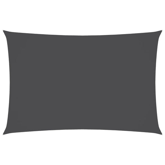 vidaXL Πανί Σκίασης Ορθογώνιο Ανθρακί 6 x 8 μ. από Ύφασμα Oxford