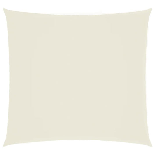 vidaXL Πανί Σκίασης Τετράγωνο Κρεμ 7 x 7 μ. από Ύφασμα Oxford