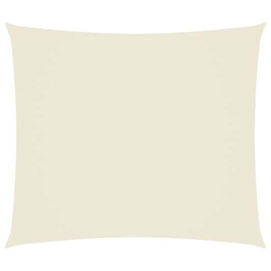 vidaXL Πανί Σκίασης Ορθογώνιο Κρεμ 2 x 2,5 μ. από Ύφασμα Oxford