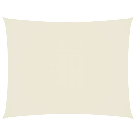 vidaXL Πανί Σκίασης Ορθογώνιο Κρεμ 2 x 3,5 μ. από Ύφασμα Oxford