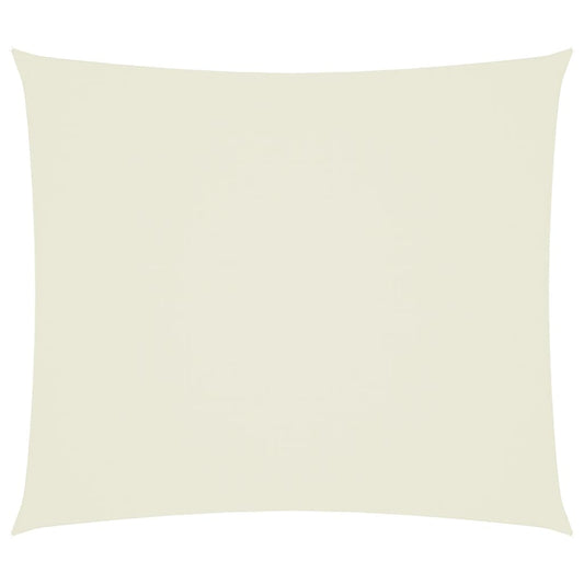 vidaXL Πανί Σκίασης Ορθογώνιο Κρεμ 2,5 x 3 μ. από Ύφασμα Oxford