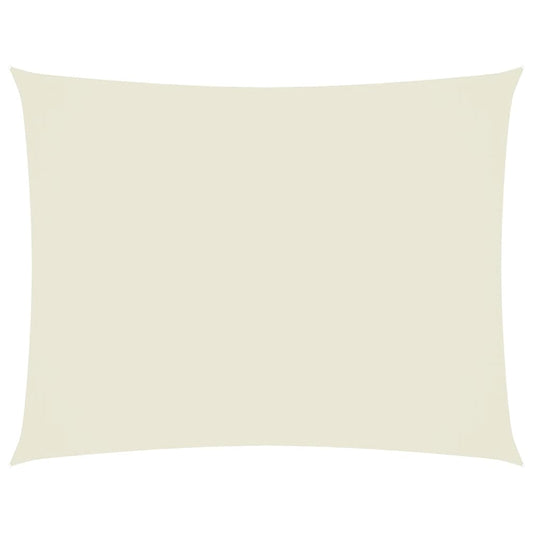 vidaXL Πανί Σκίασης Ορθογώνιο Κρεμ 2,5 x 3,5 μ. από Ύφασμα Oxford