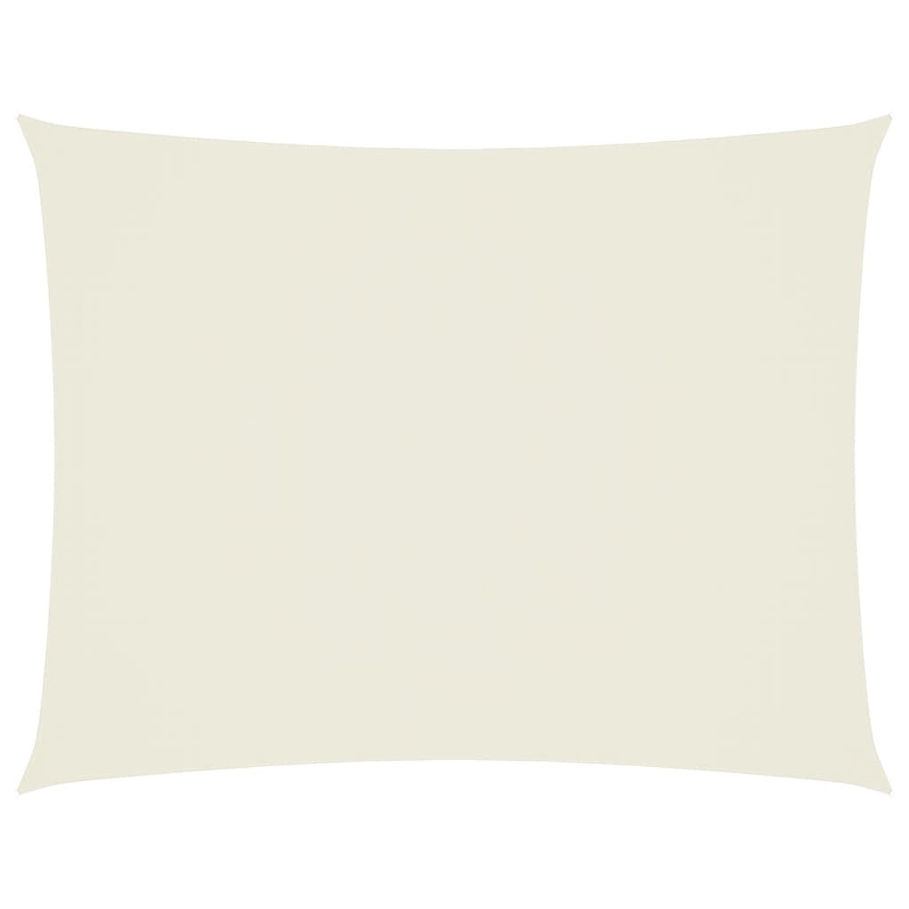 vidaXL Πανί Σκίασης Ορθογώνιο Κρεμ 3 x 4,5 μ. από Ύφασμα Oxford