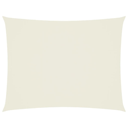 vidaXL Πανί Σκίασης Ορθογώνιο Κρεμ 3 x 4,5 μ. από Ύφασμα Oxford