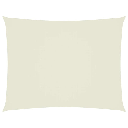 vidaXL Πανί Σκίασης Ορθογώνιο Κρεμ 5 x 6 μ. από Ύφασμα Oxford