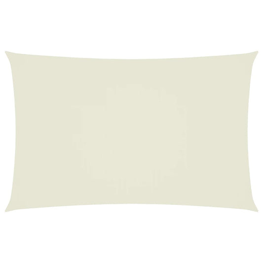vidaXL Πανί Σκίασης Ορθογώνιο Κρεμ 5 x 8 μ. από Ύφασμα Oxford