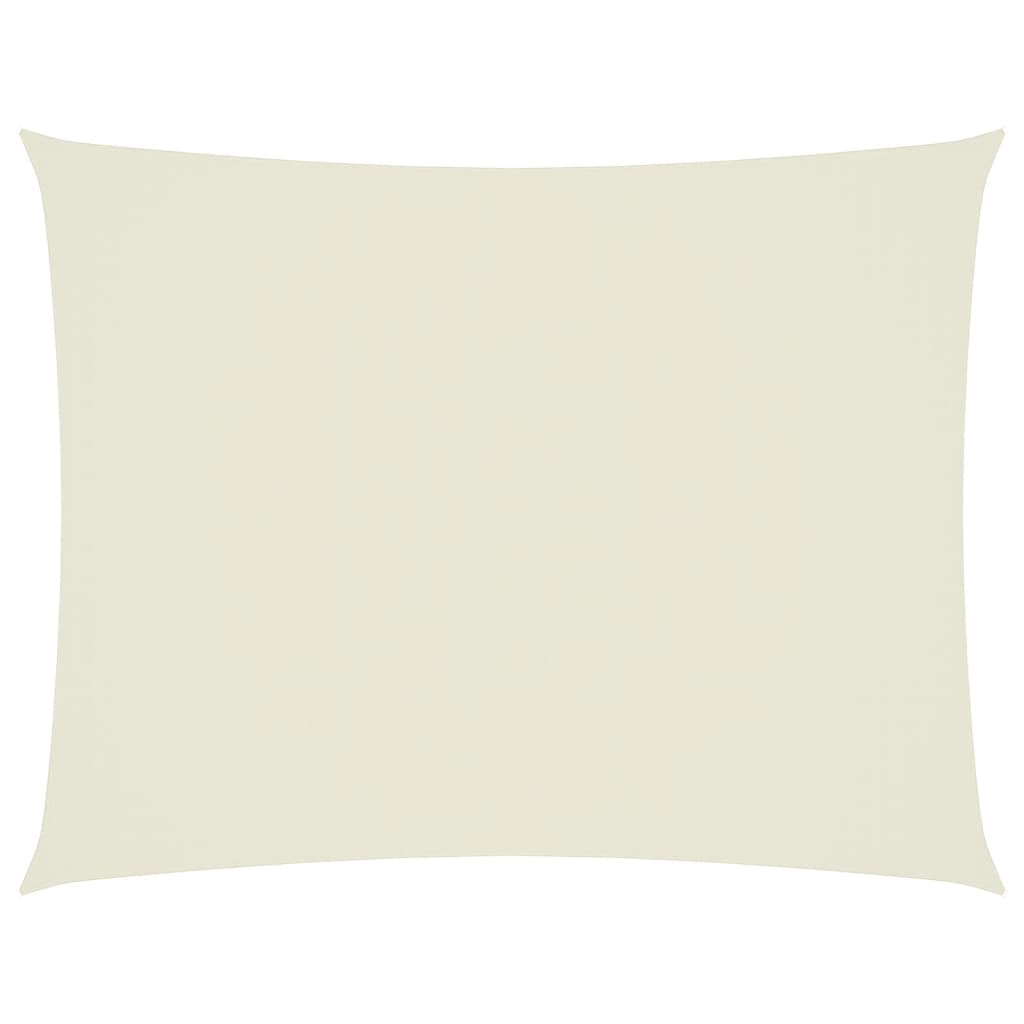 vidaXL Πανί Σκίασης Ορθογώνιο Κρεμ 6 x 7 μ. από Ύφασμα Oxford