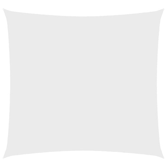vidaXL Πανί Σκίασης Τετράγωνο Λευκό 3,6 x 3,6 μ. από Ύφασμα Oxford