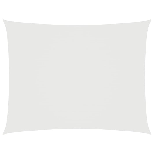 vidaXL Πανί Σκίασης Ορθογώνιο Λευκό 2,5 x 3,5 μ. από Ύφασμα Oxford
