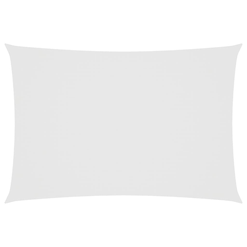 vidaXL Πανί Σκίασης Ορθογώνιο Λευκό 2,5 x 4,5 μ. από Ύφασμα Oxford