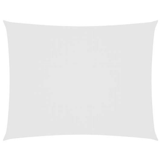 vidaXL Πανί Σκίασης Ορθογώνιο Λευκό 5 x 6 μ. από Ύφασμα Oxford