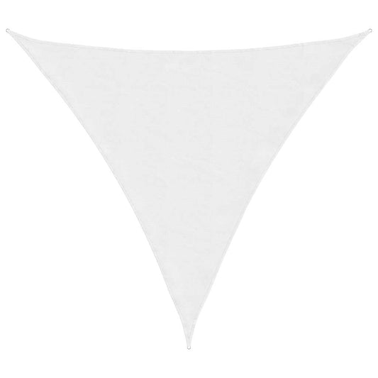 vidaXL Πανί Σκίασης Τρίγωνο Λευκό 6 x 6 x 6 μ. από Ύφασμα Oxford