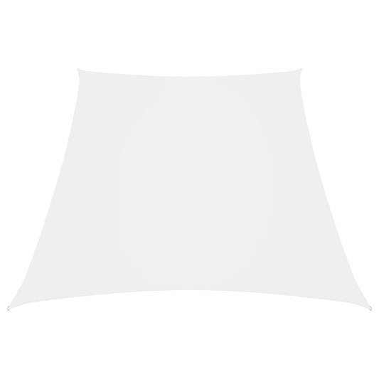 vidaXL Πανί Σκίασης Τρίγωνο Λευκό 3/5x4 μ. από Ύφασμα Oxford