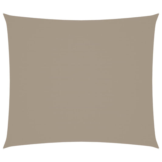 vidaXL Πανί Σκίασης Ορθογώνιο Taupe 2,5 x 3 μ. από Ύφασμα Oxford