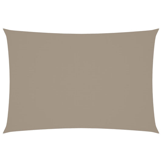vidaXL Πανί Σκίασης Ορθογώνιο Taupe 2,5 x 4,5 μ. από Ύφασμα Oxford