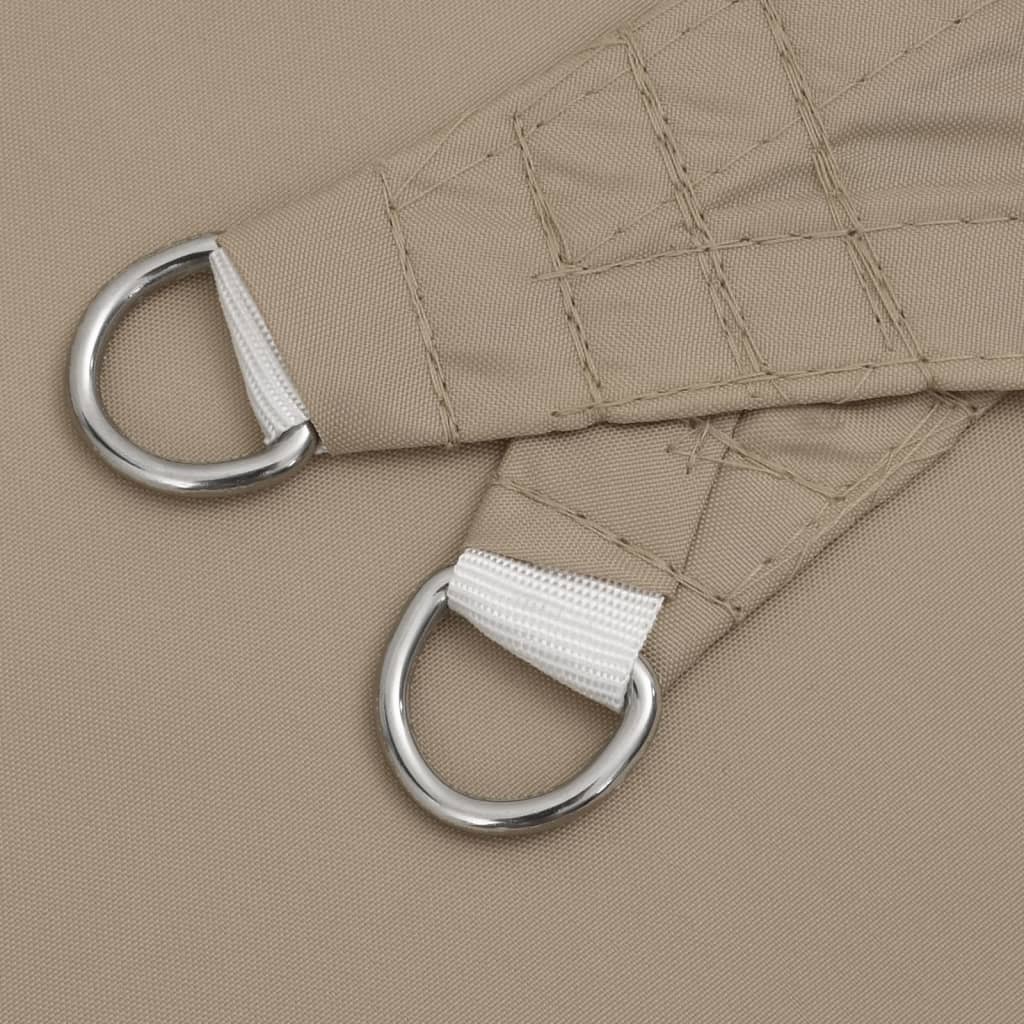 vidaXL Πανί Σκίασης Ορθογώνιο Taupe 3 x 5 μ. από Ύφασμα Oxford