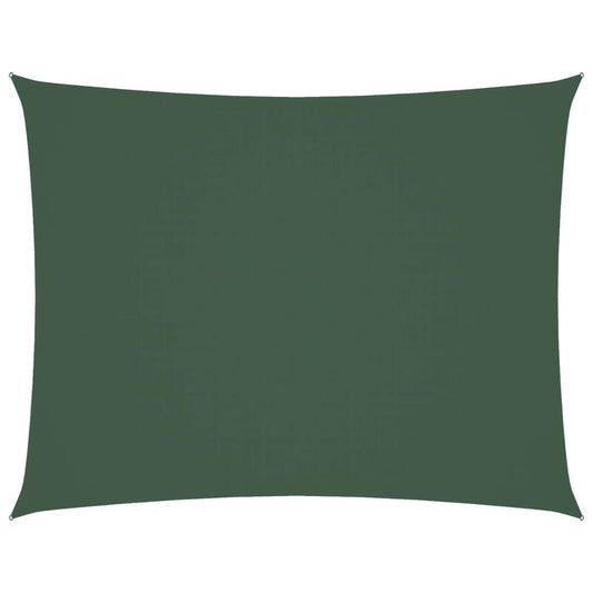 vidaXL Πανί Σκίασης Ορθογώνιο Σκούρο Πράσινο 4x6 μ. από Ύφασμα Oxford
