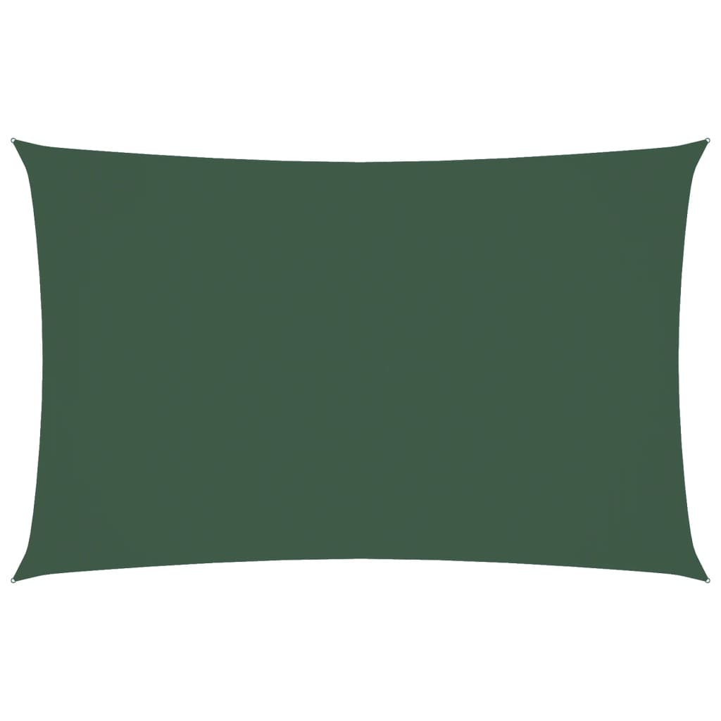 vidaXL Πανί Σκίασης Ορθογώνιο Σκούρο Πράσινο 4x7 μ. από Ύφασμα Oxford