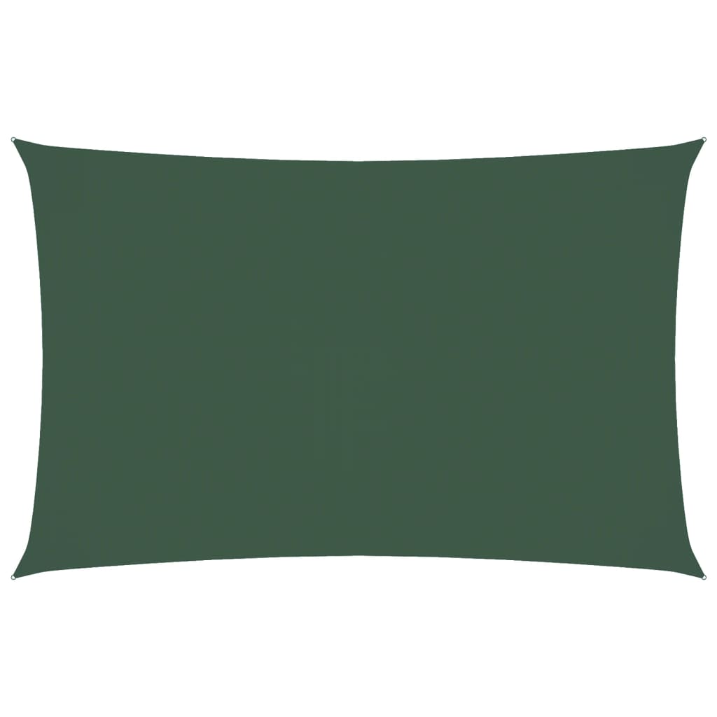 vidaXL Πανί Σκίασης Ορθογώνιο Σκούρο Πράσινο 5x8 μ. από Ύφασμα Oxford