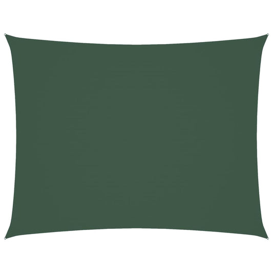 vidaXL Πανί Σκίασης Ορθογώνιο Σκούρο Πράσινο 6 x 7 μ από Ύφασμα Oxford