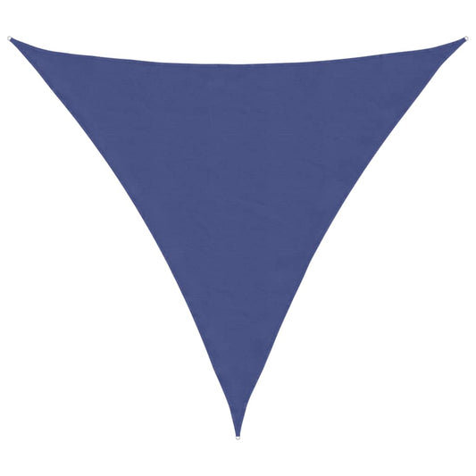 vidaXL Πανί Σκίασης Τρίγωνο Μπλε 3,6 x 3,6 x 3,6 μ. Ύφασμα Oxford