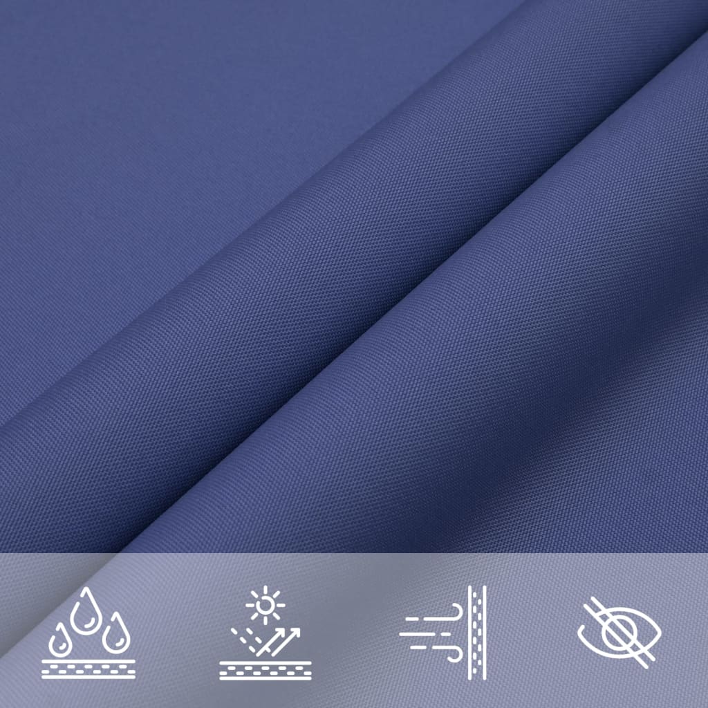vidaXL Πανί Σκίασης Τρίγωνο Μπλε 3,6 x 3,6 x 3,6 μ. Ύφασμα Oxford