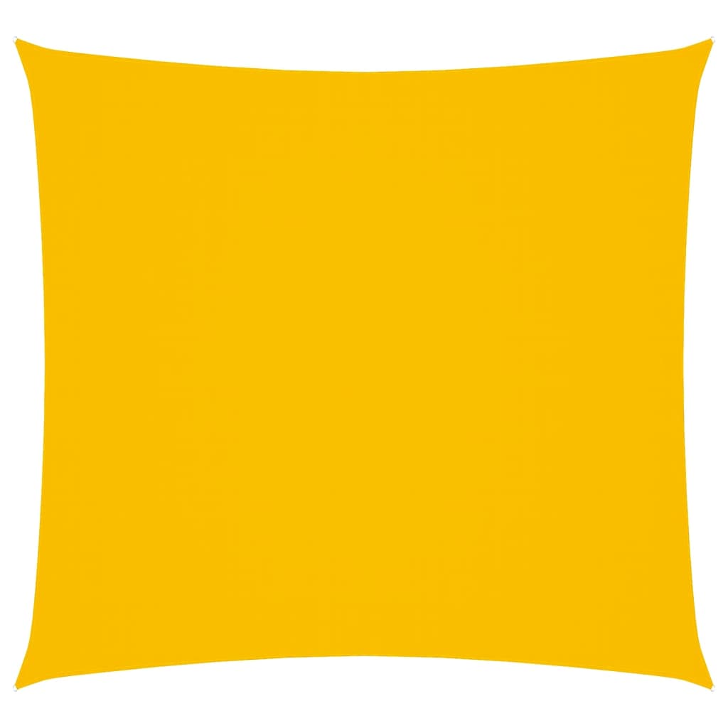 vidaXL Πανί Σκίασης Τετράγωνο Κίτρινο 3 x 3 μ. από Ύφασμα Oxford