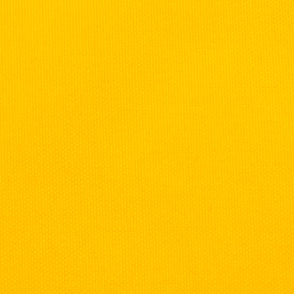 vidaXL Πανί Σκίασης Τετράγωνο Κίτρινο 6 x 6 μ. από Ύφασμα Oxford