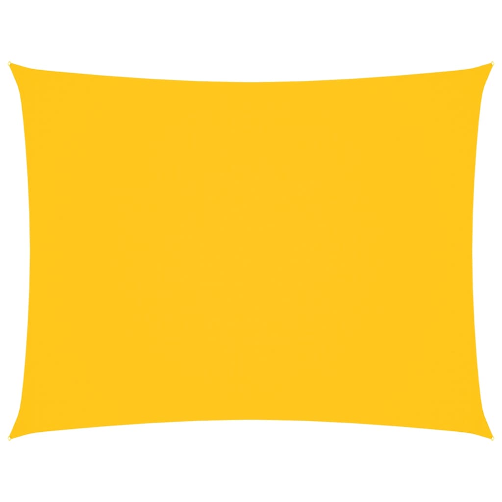 vidaXL Πανί Σκίασης Ορθογώνιο Κίτρινο 2 x 3 μ. από Ύφασμα Oxford