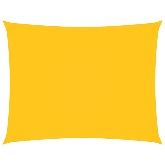 vidaXL Πανί Σκίασης Ορθογώνιο Κίτρινο 2 x 3 μ. από Ύφασμα Oxford