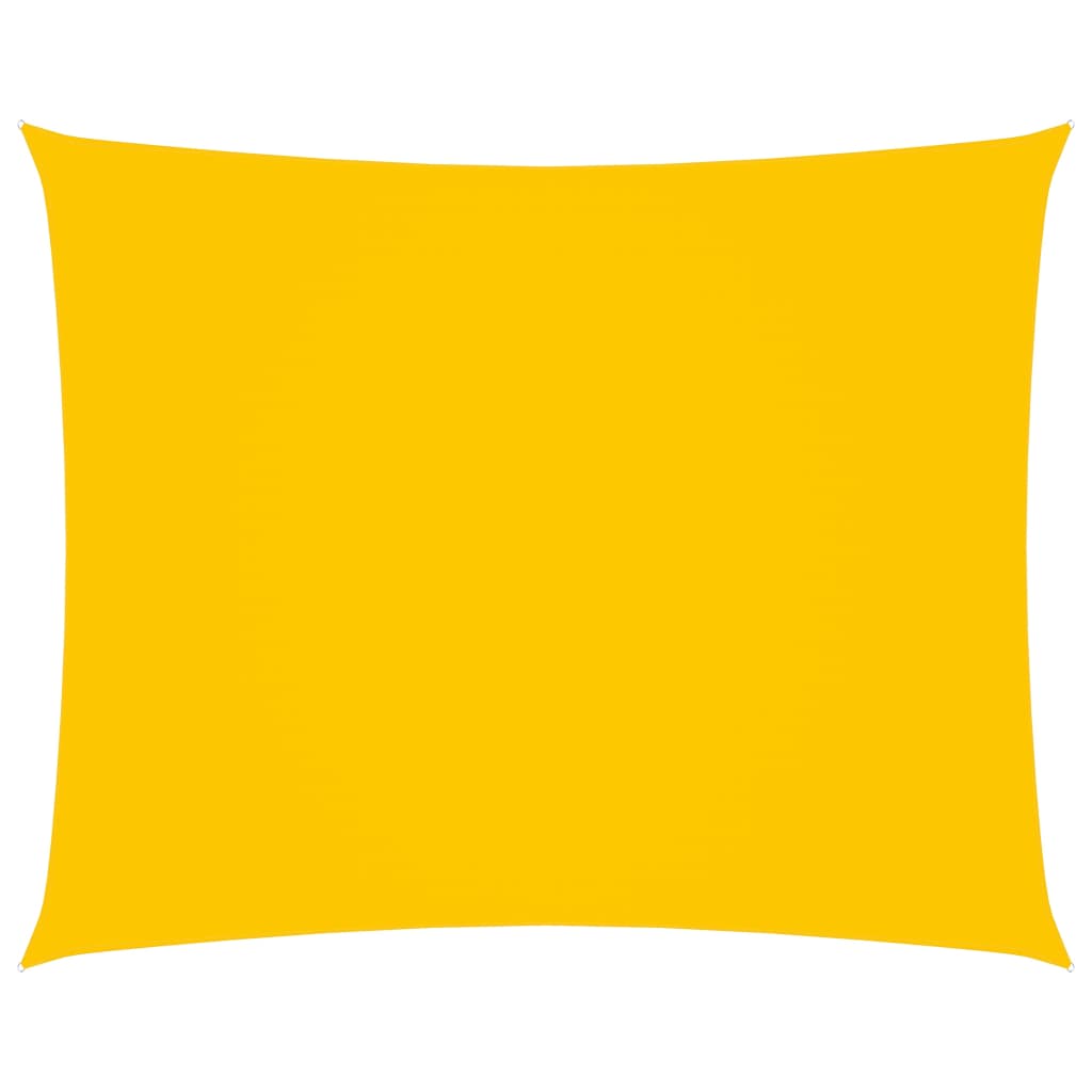 vidaXL Πανί Σκίασης Ορθογώνιο Κίτρινο 3 x 4 μ. από Ύφασμα Oxford