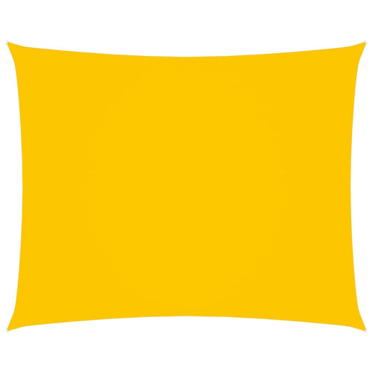 vidaXL Πανί Σκίασης Ορθογώνιο Κίτρινο 3 x 4 μ. από Ύφασμα Oxford